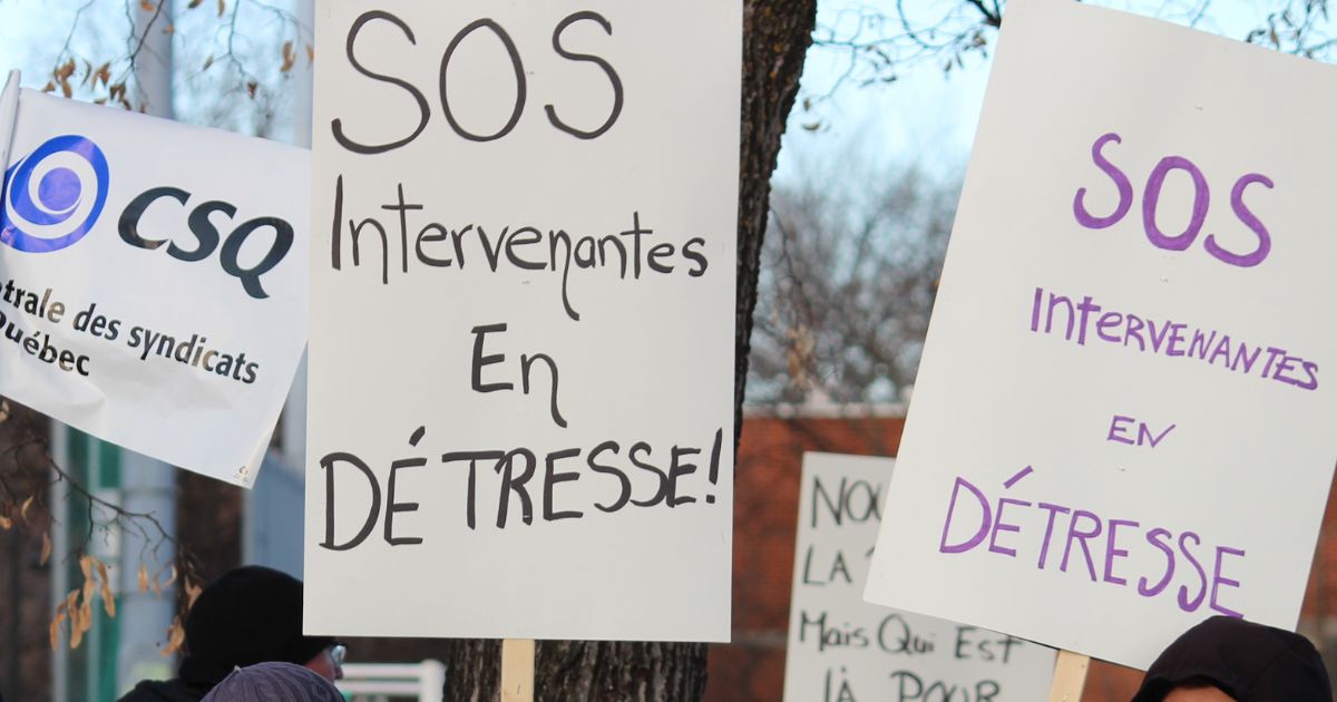 SOS Violence Conjugale : Les Travailleuses Se Dotent D’un Mandat De ...